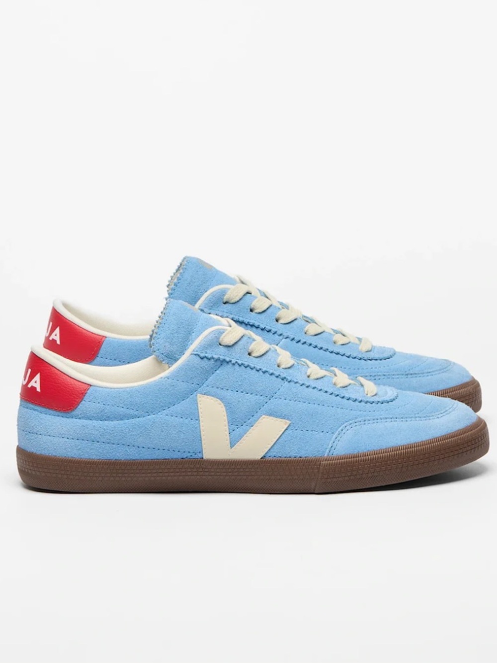 VEJA PANENKA SUEDE SNEAKER - PIERRE BARK AQUA Size 40. New and Never Worn